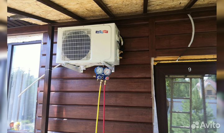 Установка сплит систем Монтаж кондиционеров