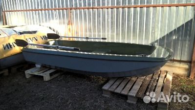 Моторно-вёсельная лодка 