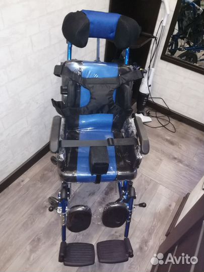 Кресло коляска для детей с Дцп Olvia 20 с капюш