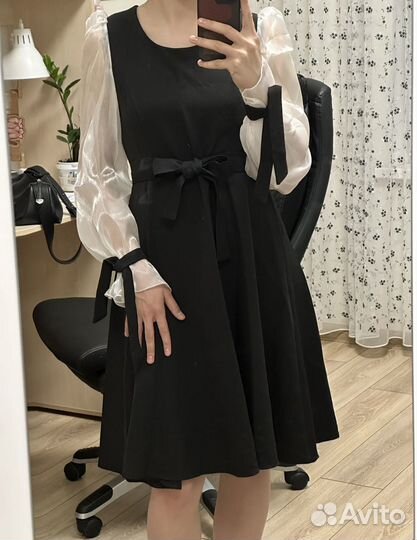 Платье женское 42 44 черное вечернее