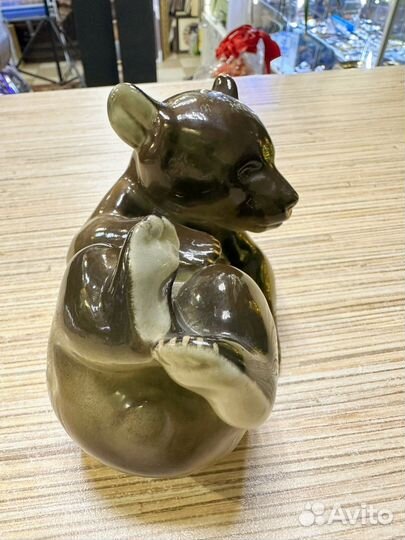 Статуэтка мишка лежащий лфз