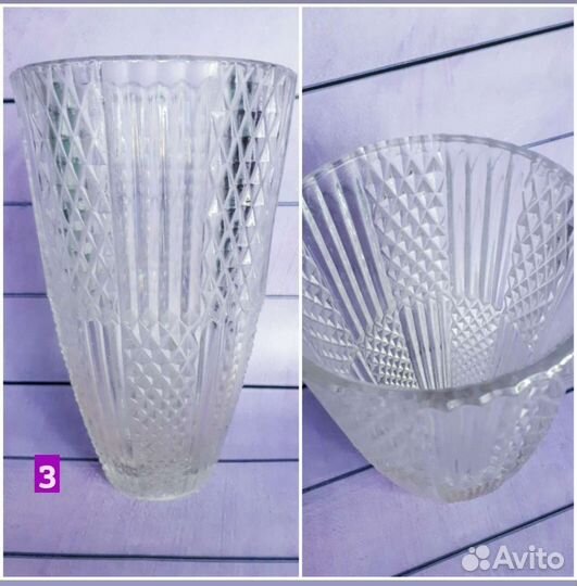 Ваза хрусталь СССР