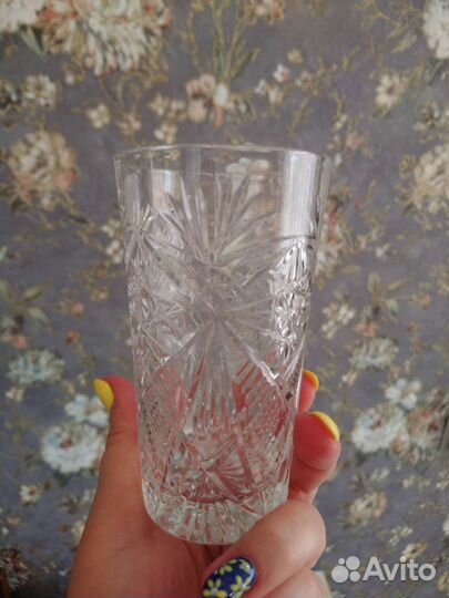 Хрустальные стаканы СССР