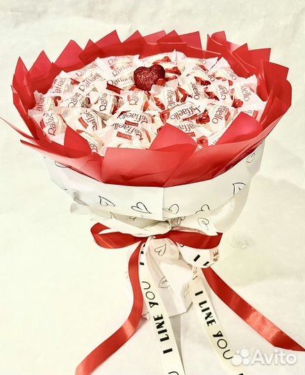 Букеты с рафаэлло