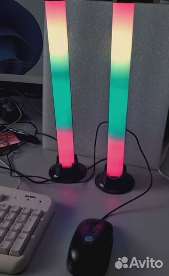 Светодиодные умные RGB-лампы с микрофоном