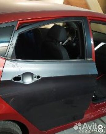 Hyundai solaris дверь задняя правая седан
