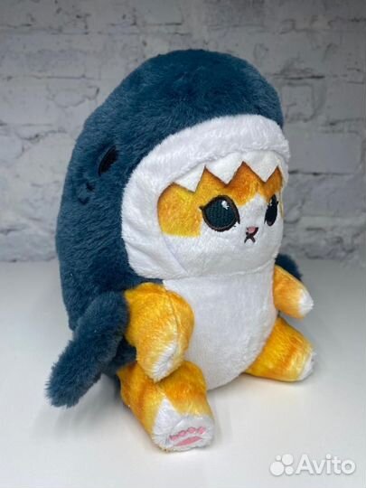 Мягкая игрушка кот акула розница / опт