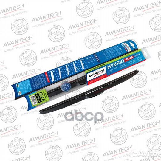 Щетка стеклоочистителя гибридная на левый руль