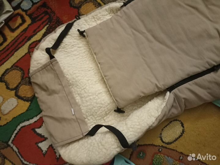 Теплый конверт в коляску