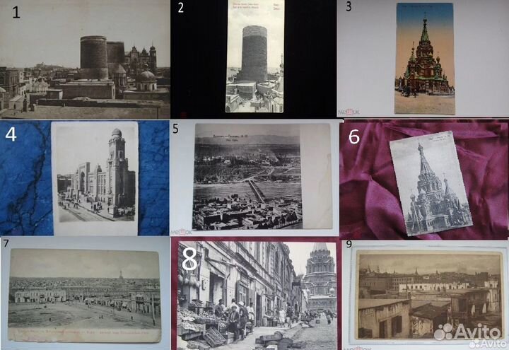 Баку Церковь Религия Открытки 1900 - 1927 гг