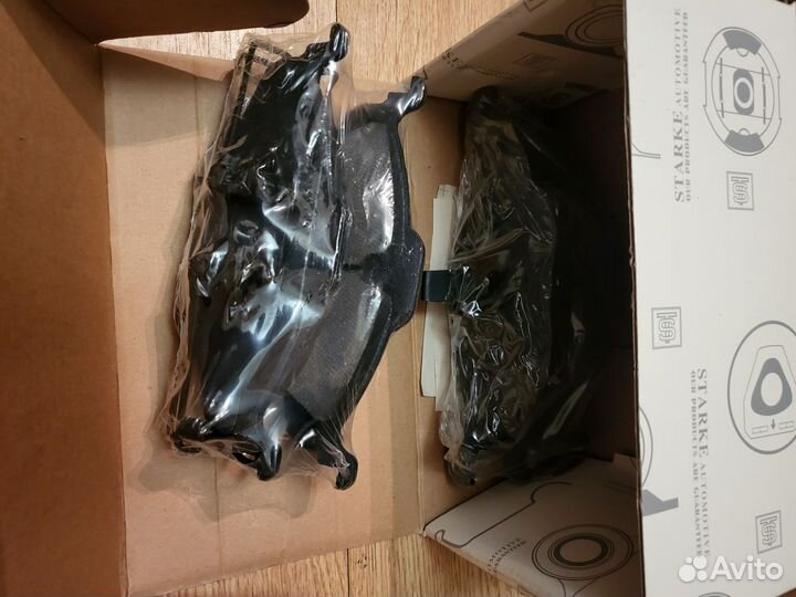 Колодки тормозные передние opel astra