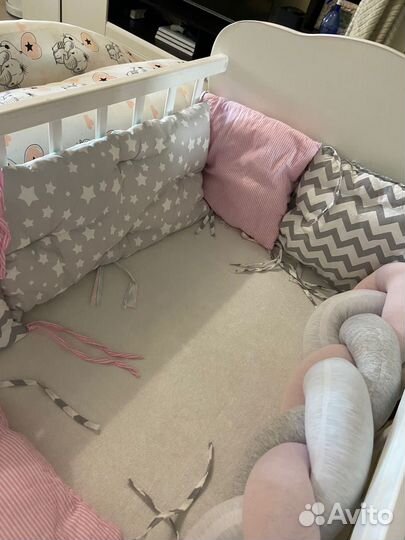 Бортики в детскую кроватку