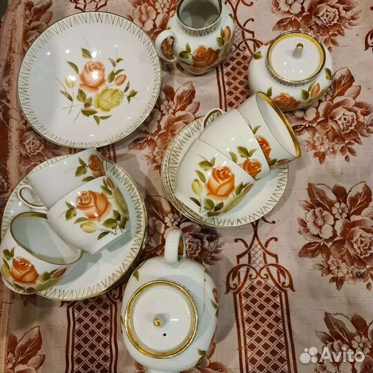 Чайный сервиз лфз СССР бронь