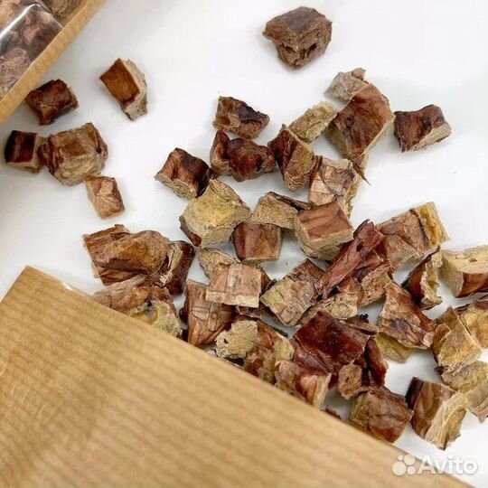 Лакомство для собак натуральное (Говяжье лёгкое)