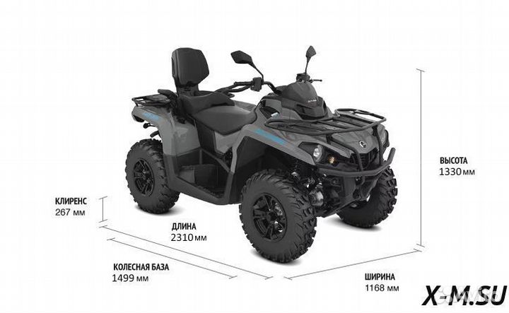 Квадроцикл BRP CAN-AM outlander MAX DPS T 570
