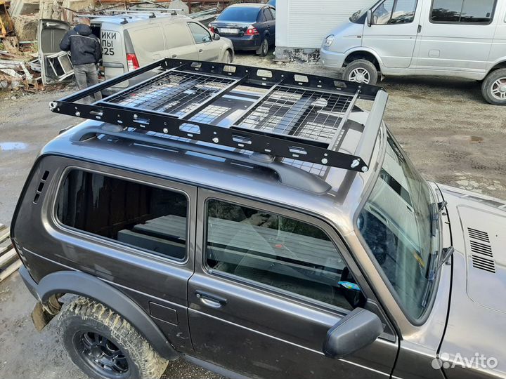 Корзина багажник на крышу универсальная, Пт Груп