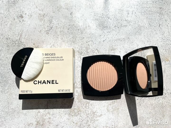 Chanel les beiges пудра
