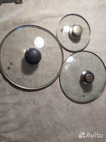 Стеклянные жаропрочные крышки для кухонной посуды