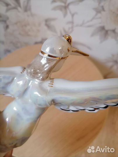 Статуэтка Аист склейка