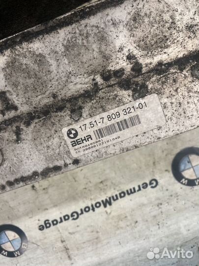 Радиатор интеркуллера BMW X5 E70 3.0D