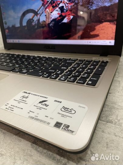 Ноутбук Asus X540S