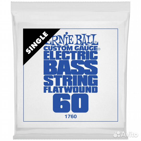 Ernie ball 1760 Flatwound.060 - Струна одиночная