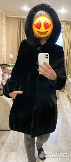 Дубленка из натур. кожи, шуба мутон