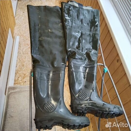 Сапоги резиновые болотные