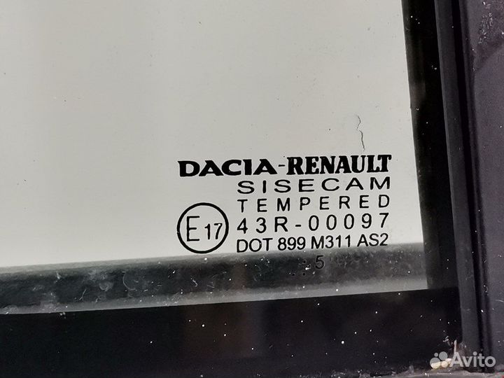 Дверь задняя для Dacia Logan 2 821009562R