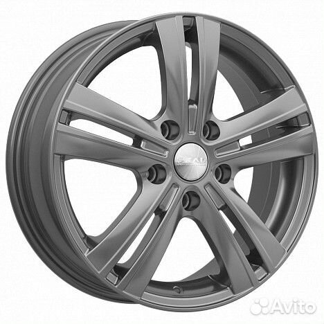 R16 5x114,3 6J ET45 D67,1 Скад Багира Graphite