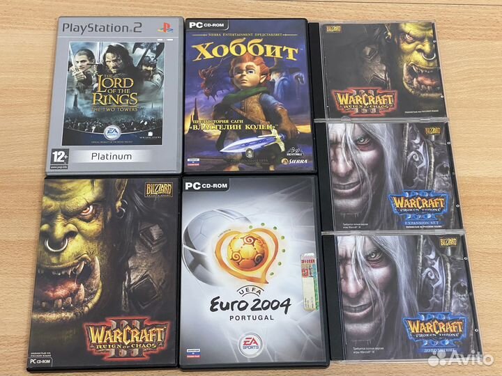 Игры PC и PS2 лицензия (ретро)