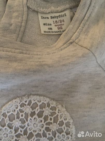 Комплект одежды для девочки на 2-3 года Zara