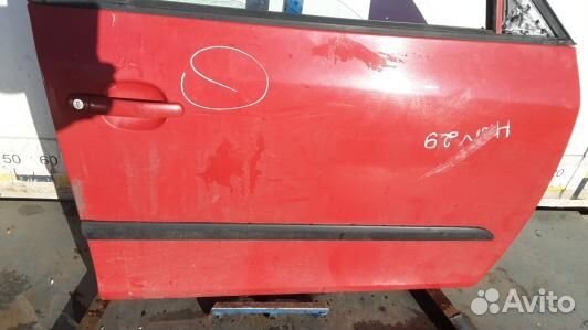 Дверь передняя правая skoda fabia 2 (HDN29E201)