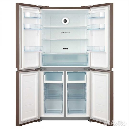 Четырехдверный холодильник Korting knfm 81787