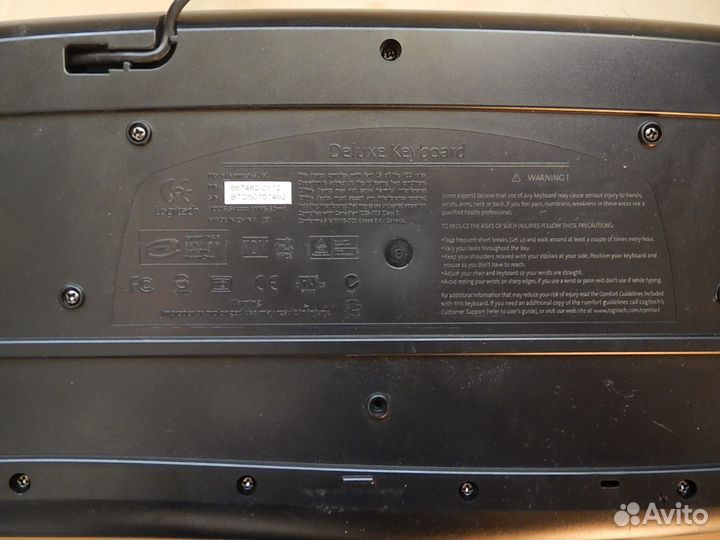 Клавиатура Logitech Deluxe Y-SU61 Black