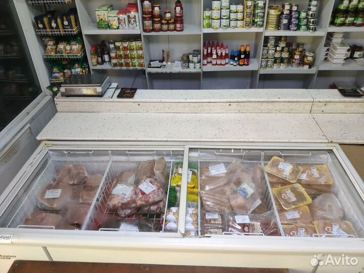 Торговый павильон с рефрижератором