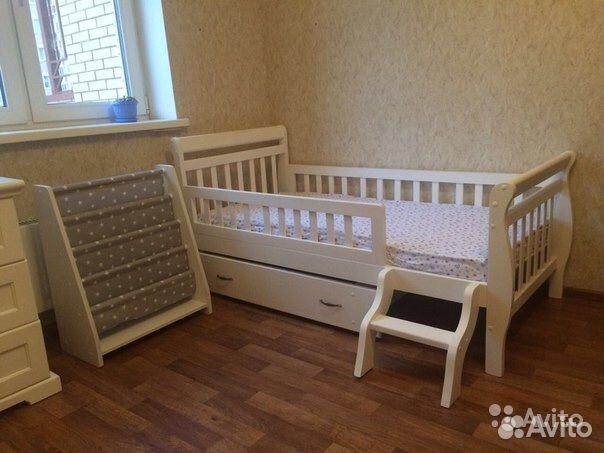 Детская кровать из массива сосны 