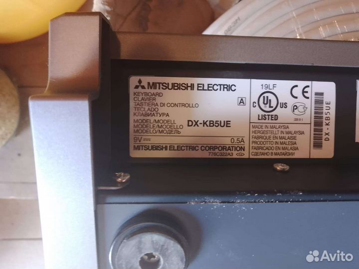 Клавиатура контроллера безопасности Mitsubishi