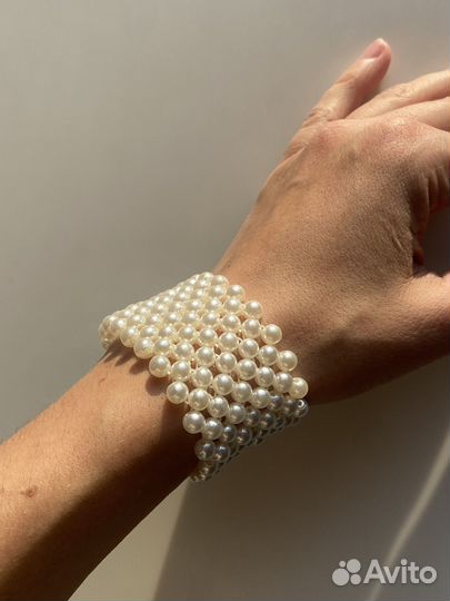 Повязка на голову в стиле гэтсби + браслет