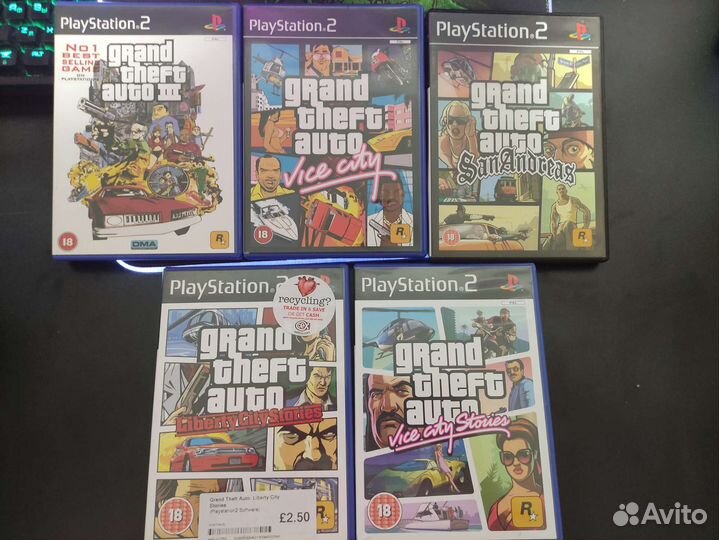 Grand theft auto для PS2
