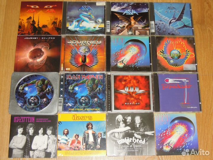 Фирм. CD Metallica, Dio, Axxis, Manowar, Accept