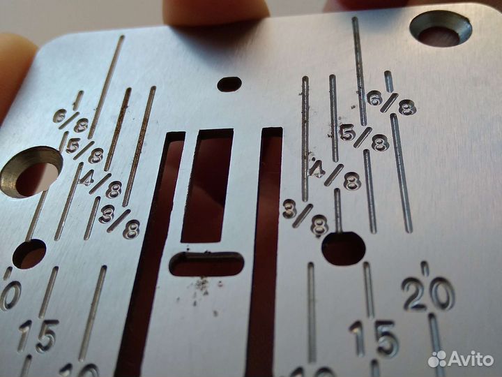 Игольная пластина б/у janome