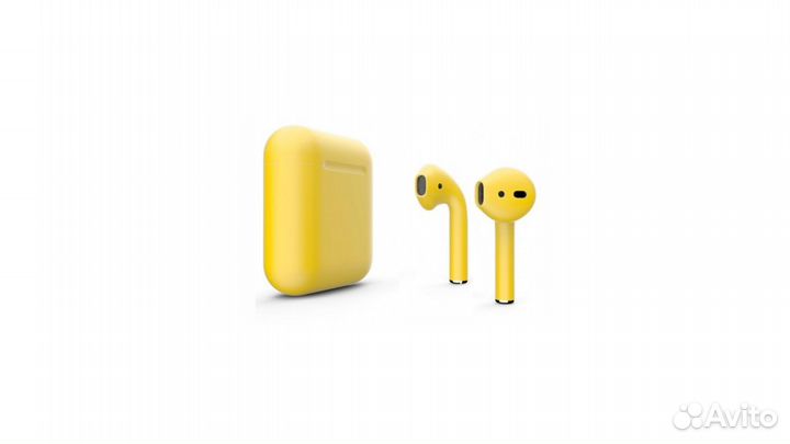 AirPods 2 желтые