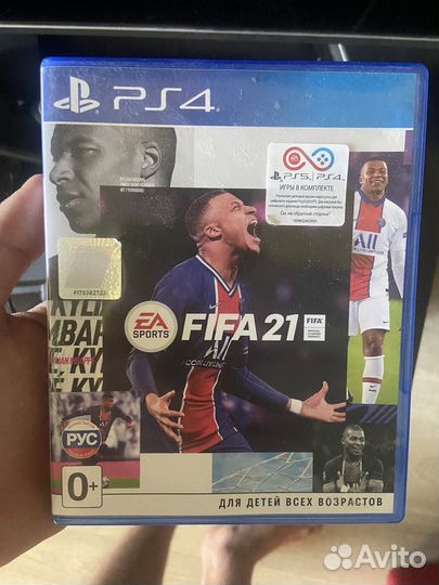 Fifa 21 PS4. rus