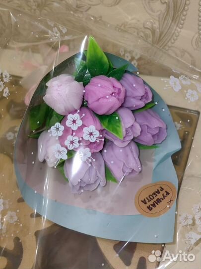 Букет из мыла