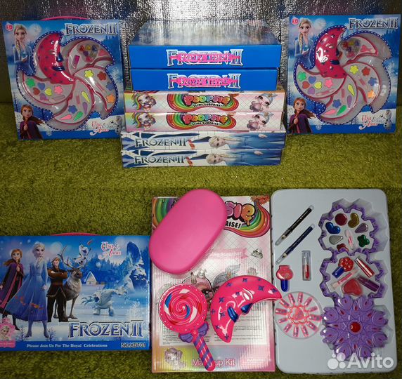 Детская косметика Frozen Большие наборы 4 модели