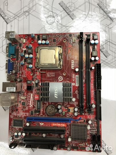 Материнские платы 775 сокет DDR2