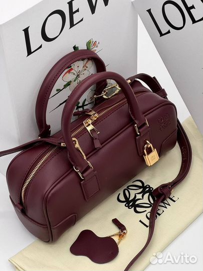 Loewe бордовая сумка для неповторимого образа