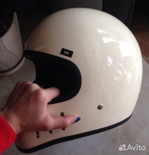 Шлем Винтаж, Классика, Cafe Racer, Bobber