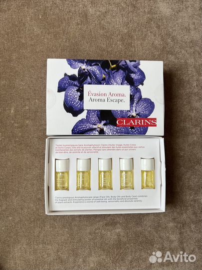 Набор масел Clarins Aroma Escape новый оригинал